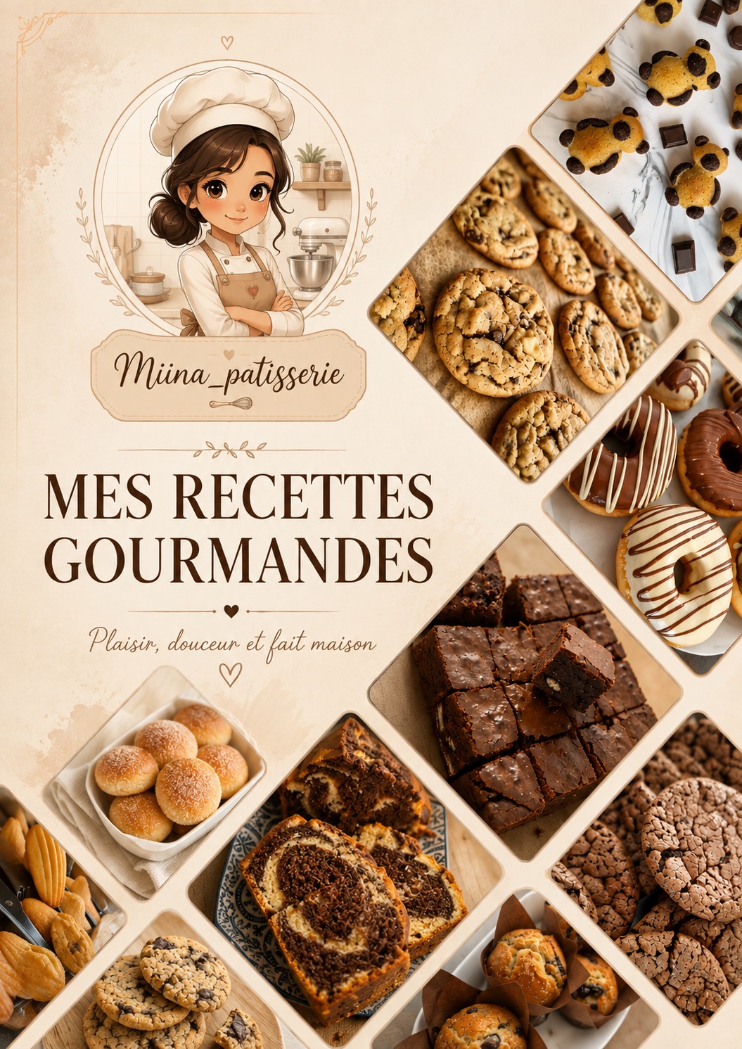Couverture de Mes recettes gourmandes